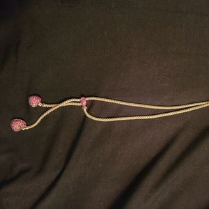 Cherish bolo style necklace